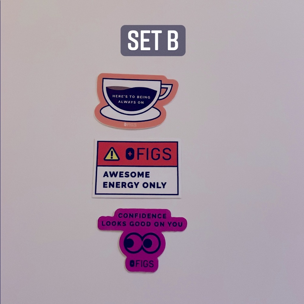 FIGS Stickers - Picture 3 of 6